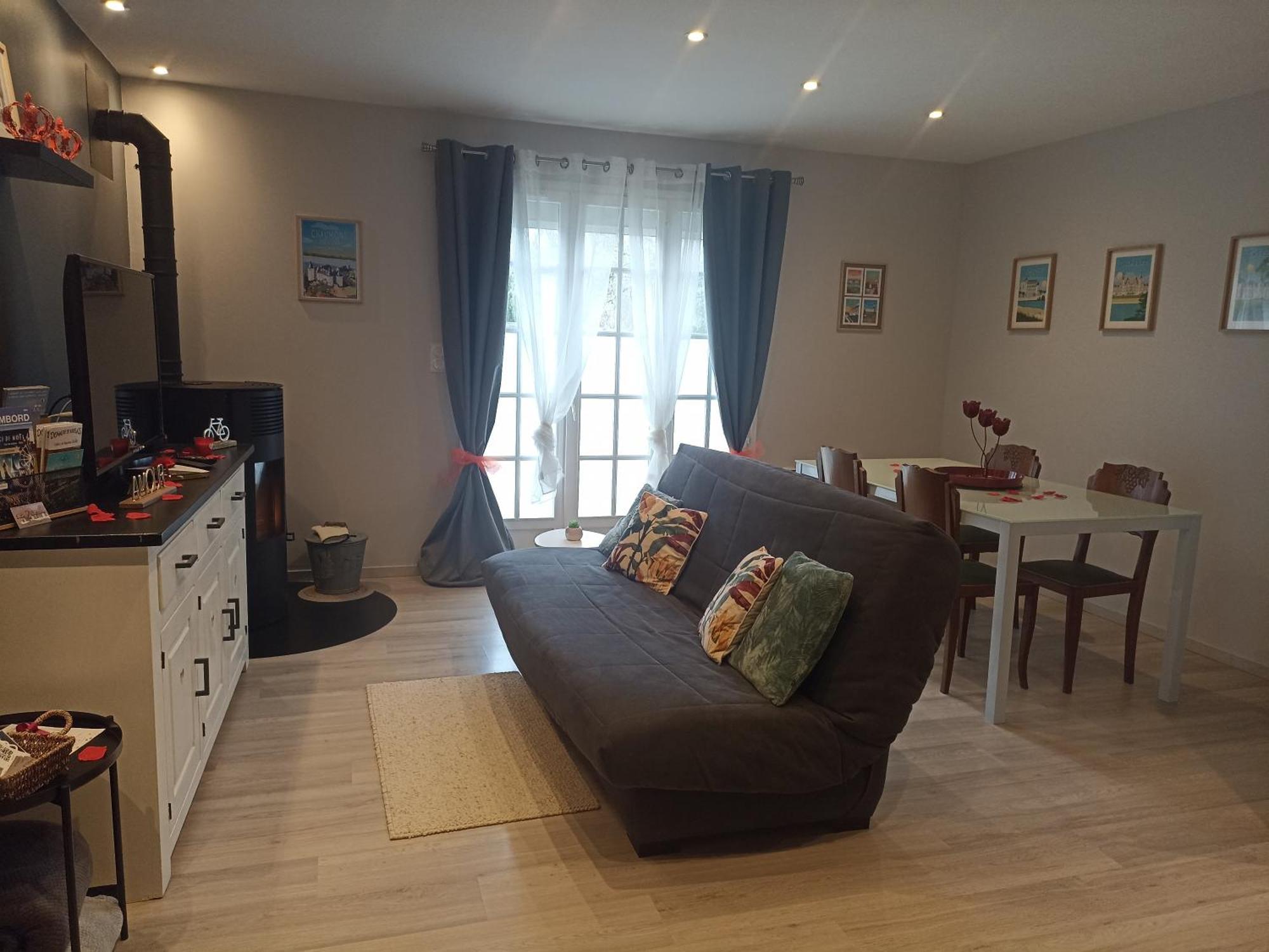 Entre 2 Chateaux Onzain Bagian luar foto